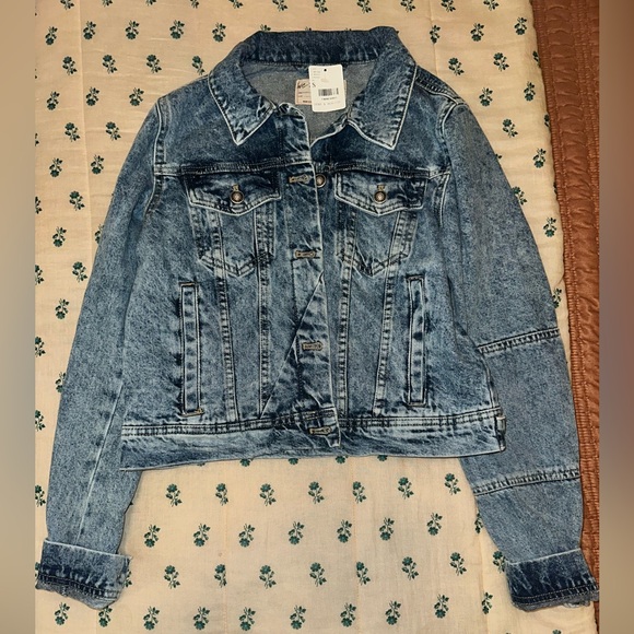 Free People Rumors Denim Jacket NWT - Picture 4 of 7